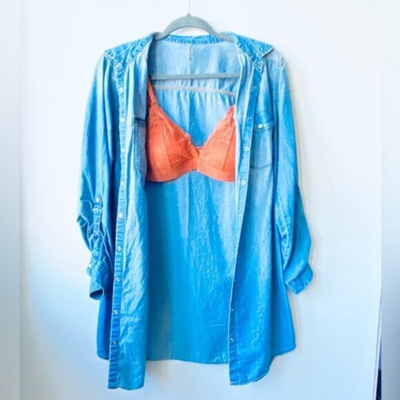 🔆 Host Pick - Joe Fresh Intimates Lace Overlay Bra in size Small NWOT - Picture 2 of 16